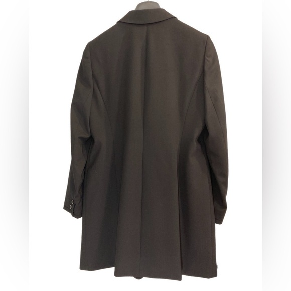 Ellen Tracy long black work coat - Picture 2 of 6
